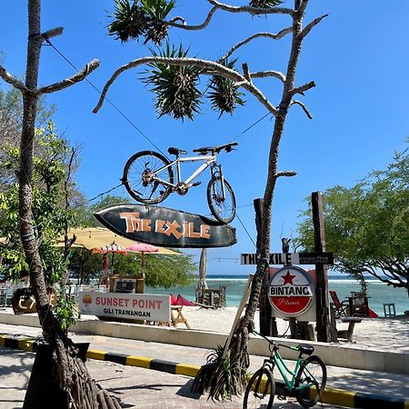 The Exile Sunsetpoint Hotel Gili Trawangan Eksteriør billede